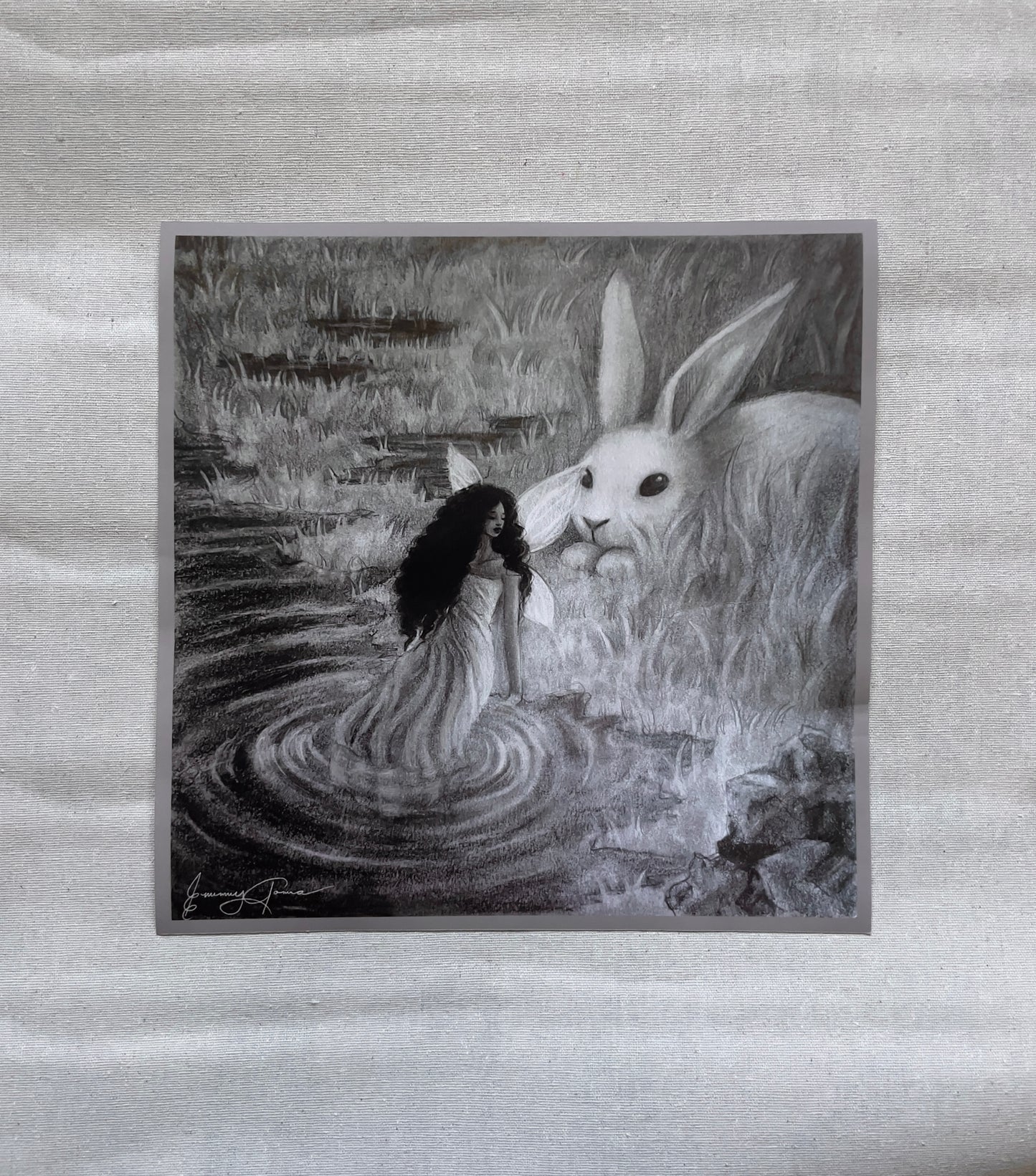 Rabbit of the Ruin Print