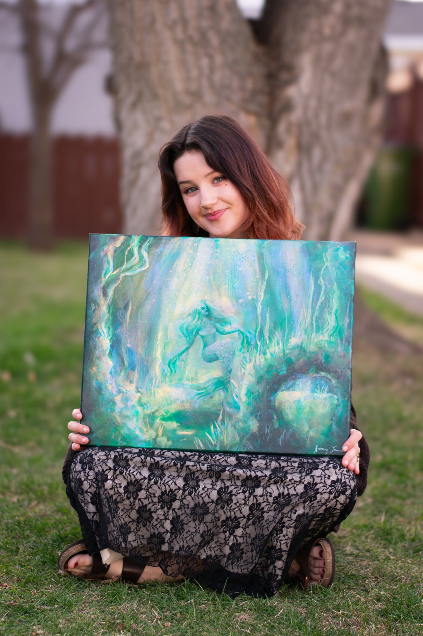 A Forgotten Tail Original Painting