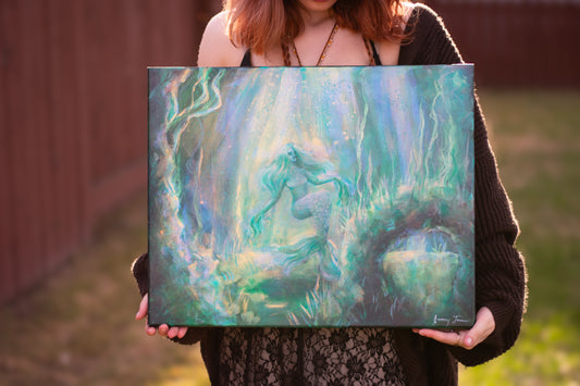 A Forgotten Tail Original Painting