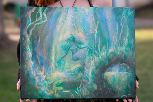 A Forgotten Tail Original Painting